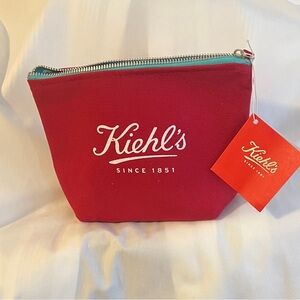 Kiehl's Vibrant Red Travel Case